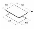 Варочная панель Schtoff H6026P13IS белое стекло