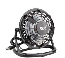 Вентилятор Rix RDF-1500USB (черный)