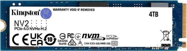 SSD Kingston NV2 4TB SNV2S/4000G