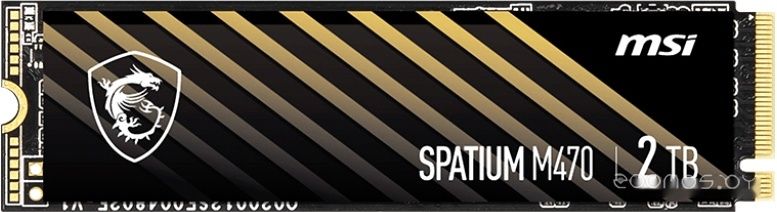 SSD MSI Spatium M470 2TB S78-440Q090-P83, фото 1