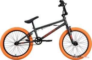 Велосипед Stark Madness BMX 2 2023 (черный/оранжевый)
