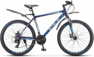 Велосипед Stels Navigator 620 MD 26 V010 (14, темно-синий, 2022)