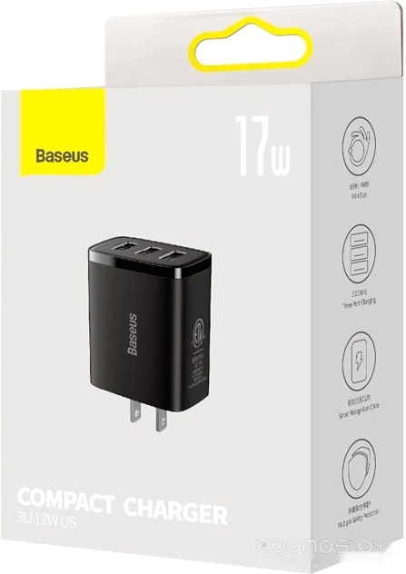 Сетевое зарядное Baseus CCXJ020102, фото 4