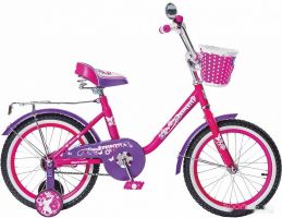 Детский велосипед BlackAqua Princess 16 KG1602 (розовый/сиреневый)