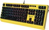 Клавиатура A4Tech B810RC (желтый)