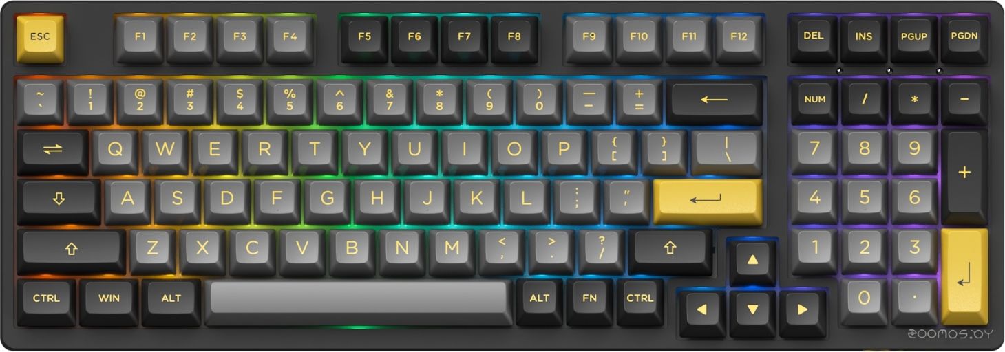 Клавиатура Akko 3098N Black & Gold (TTC Demon Switch)