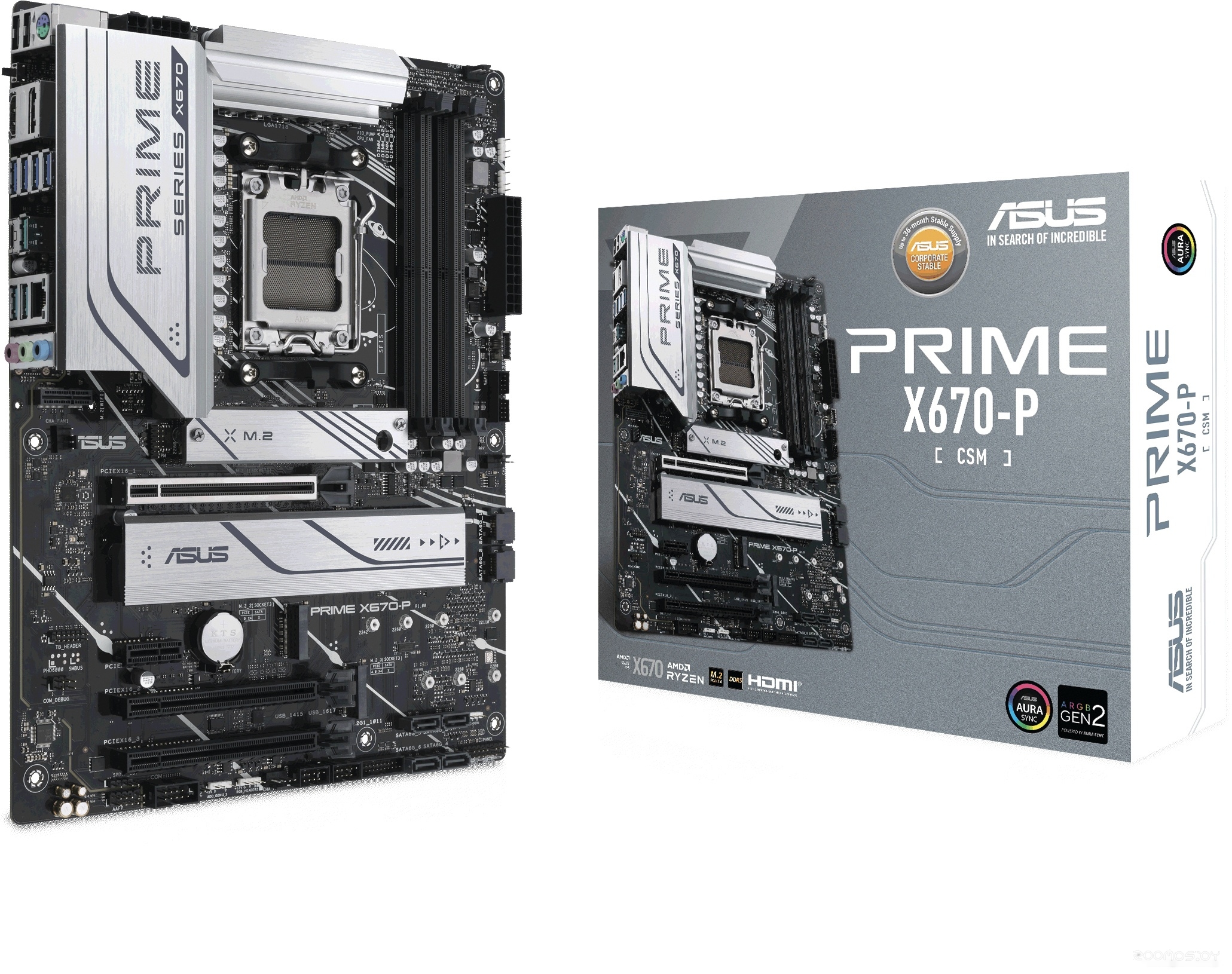 Материнская плата Asus Prime X670-P-CSM, фото 2