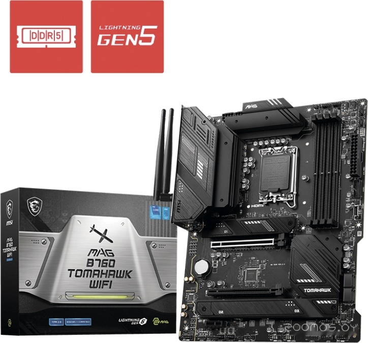 Материнская плата MSI MAG B760 Tomahawk WiFi, фото 6