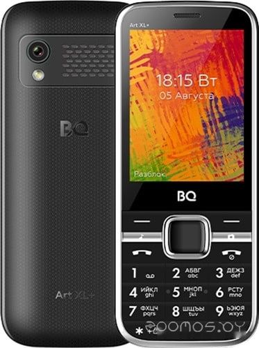 Кнопочный телефон BQ-Mobile BQ-2838 Art XL+ (черный)
