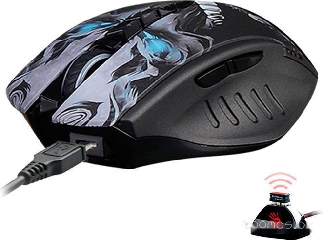 Игровая мышь A4Tech Bloody R80 Plus (Skull), фото 3