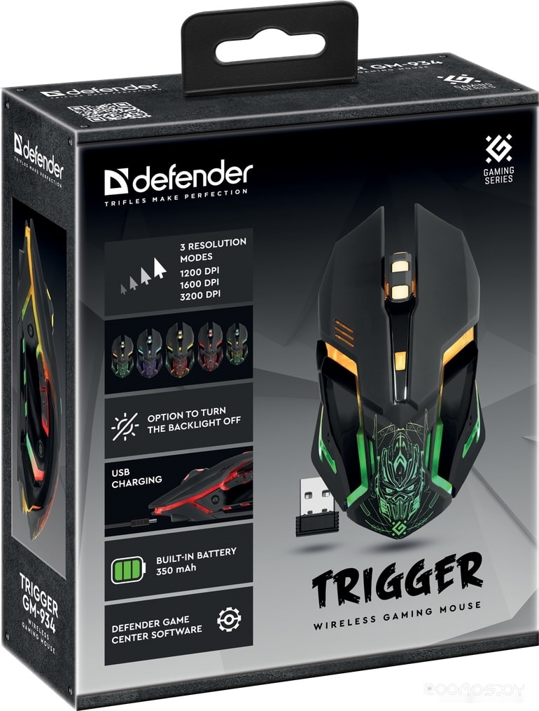 Игровая мышь Defender Trigger GM-934, фото 8
