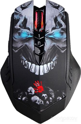 Игровая мышь A4Tech Bloody R80 Plus (Skull), фото 1