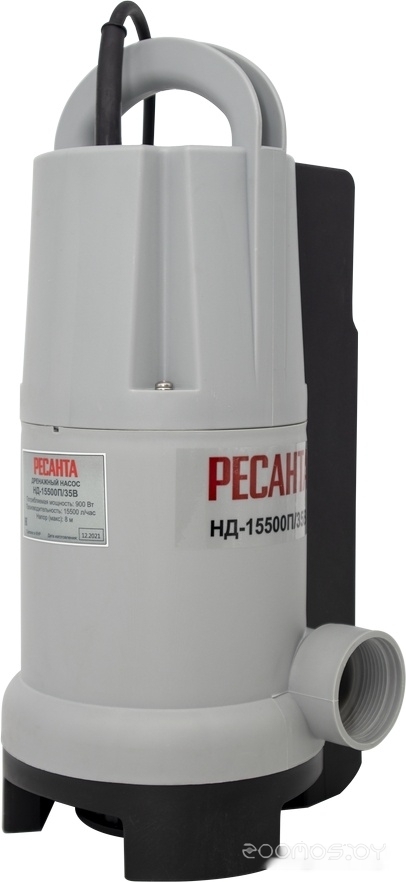 Дренажный насос Ресанта НД-15500П/35B, фото 7