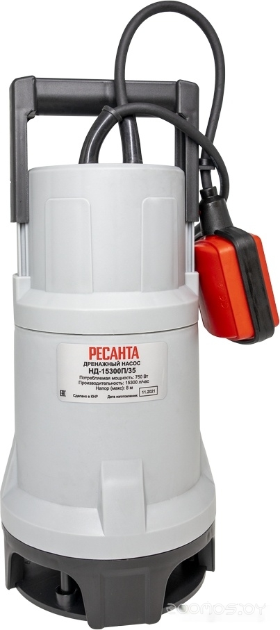 Дренажный насос Ресанта НД-15300П/35, фото 5