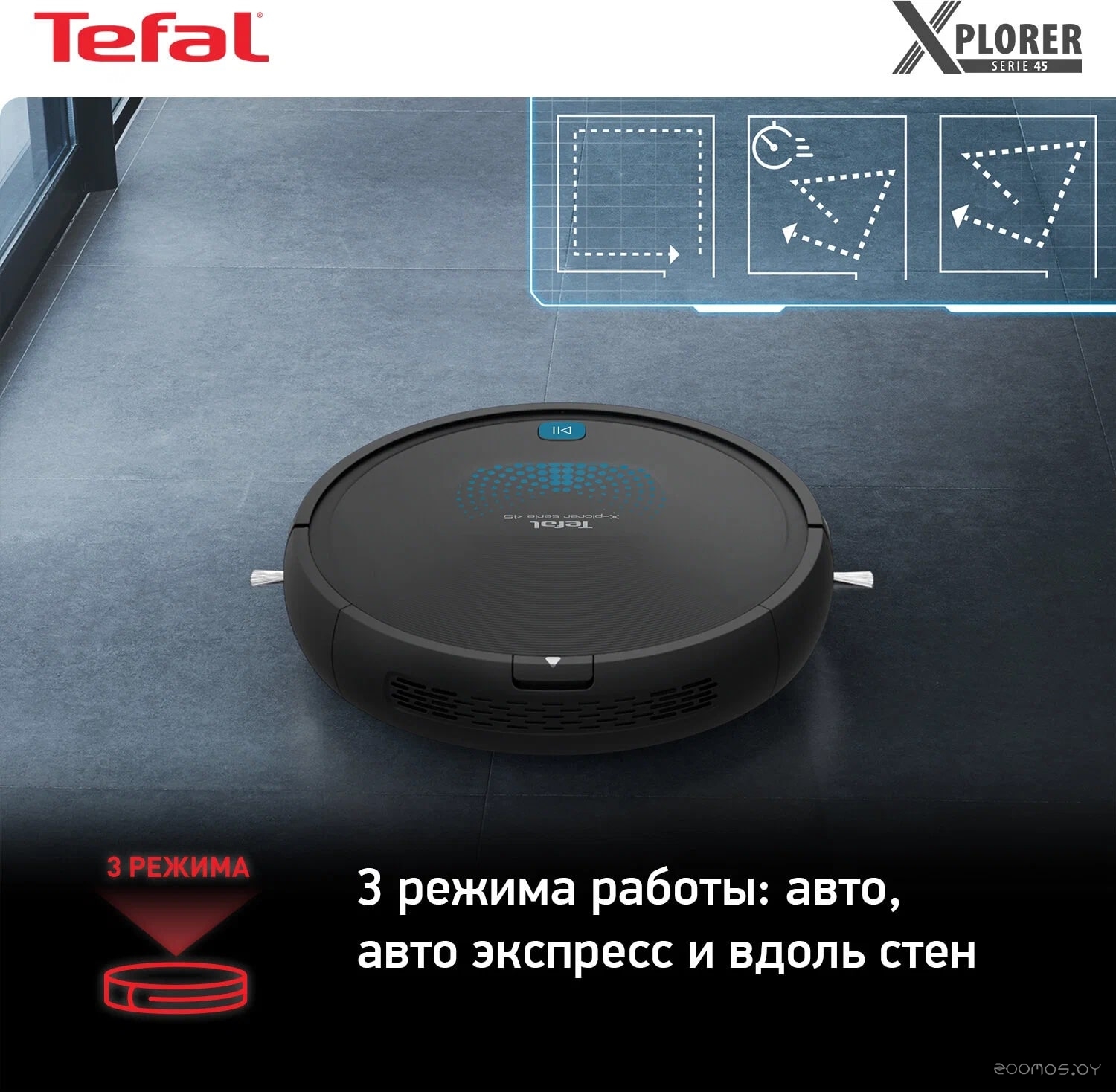 Робот-пылесос Tefal RG8275WH, фото 11