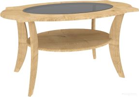 Журнальный столик Кортекс-мебель Лотос-8 км.00176 (дуб натуральный)