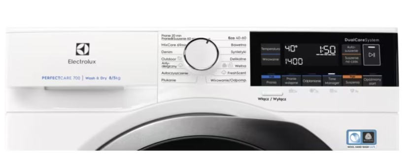 Стирально-сушильная машина Electrolux DualCare 700 EW7WO368SP, фото 4