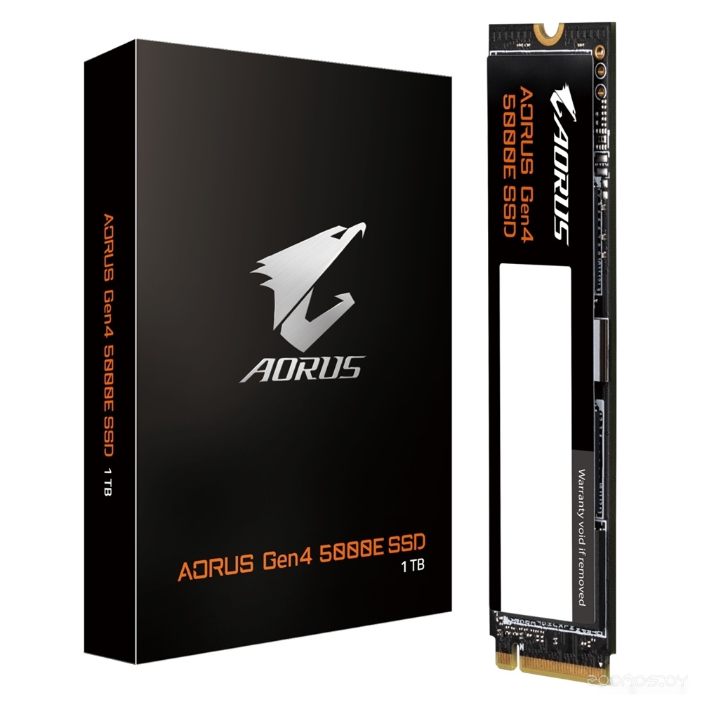SSD Gigabyte Aorus Gen4 5000E SSD 1TB AG450E1TB-G, фото 8