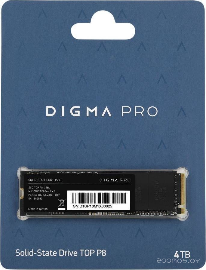 SSD DIGMA Pro Top P8 4TB DGPST4004TP8T7, фото 5