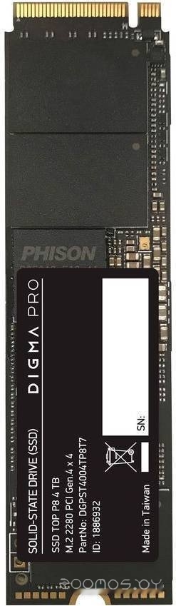 SSD DIGMA Pro Top P8 4TB DGPST4004TP8T7, фото 2