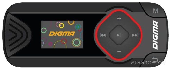 MP3-плеер DIGMA R3 8Gb (Black)