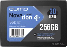 SSD Qumo Novation 3D TLC 256GB Q3DT-256GSCYD