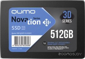 SSD Qumo Novation 3D TLC 512GB Q3DT-512GSCY