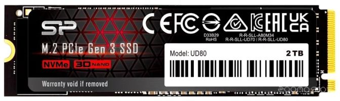 SSD Silicon Power UD80 2TB SP02KGBP34UD8005