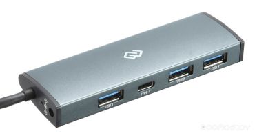USB-хаб DIGMA HUB-3U3.0C-UC-G