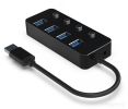 USB-хаб Gembird UHB-U3P4P-01