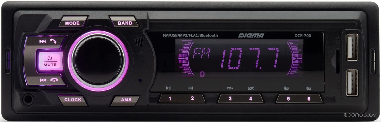 USB-магнитола DIGMA DCR-700