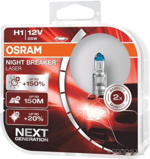 Галогенная лампа Osram H1 64150NL-HCB 2шт