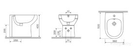 Биде Am.Pm Spirit V2.0 C703111WH