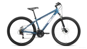 Велосипед ALTAIR AL 27.5 D р.17 2022 (темно-синий/серебристый)