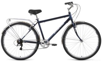 Велосипед Forward Dortmund 28 2.0 (19, темно-синий/белый, 2021)