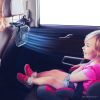 Вентилятор Baseus Foldable Vehicle-mounted Backseat Fan (белый)