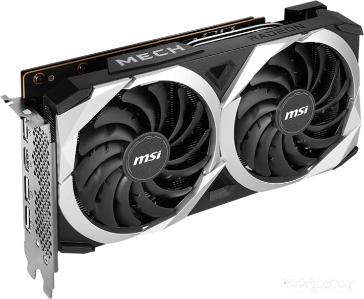 Видеокарта MSI Radeon RX 7600 Mech 2X Classic 8G OC, фото 3