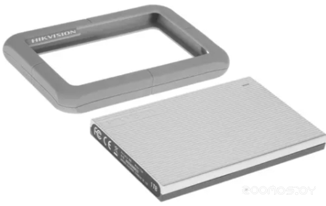 Внешний жёсткий диск Hikvision HS-EHDD-T30/1T/GRAY/RUBBER, фото 6