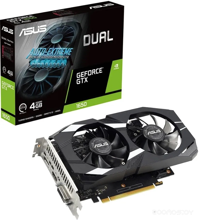 Видеокарта Asus DUAL-GTX1650-O4GD6-P-V2, фото 2