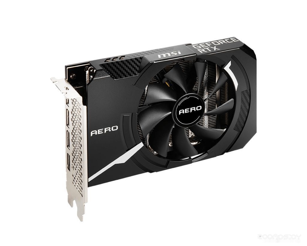 Видеокарта MSI GeForce RTX 3060 Ti Aero ITX 8G OC LHR, фото 2