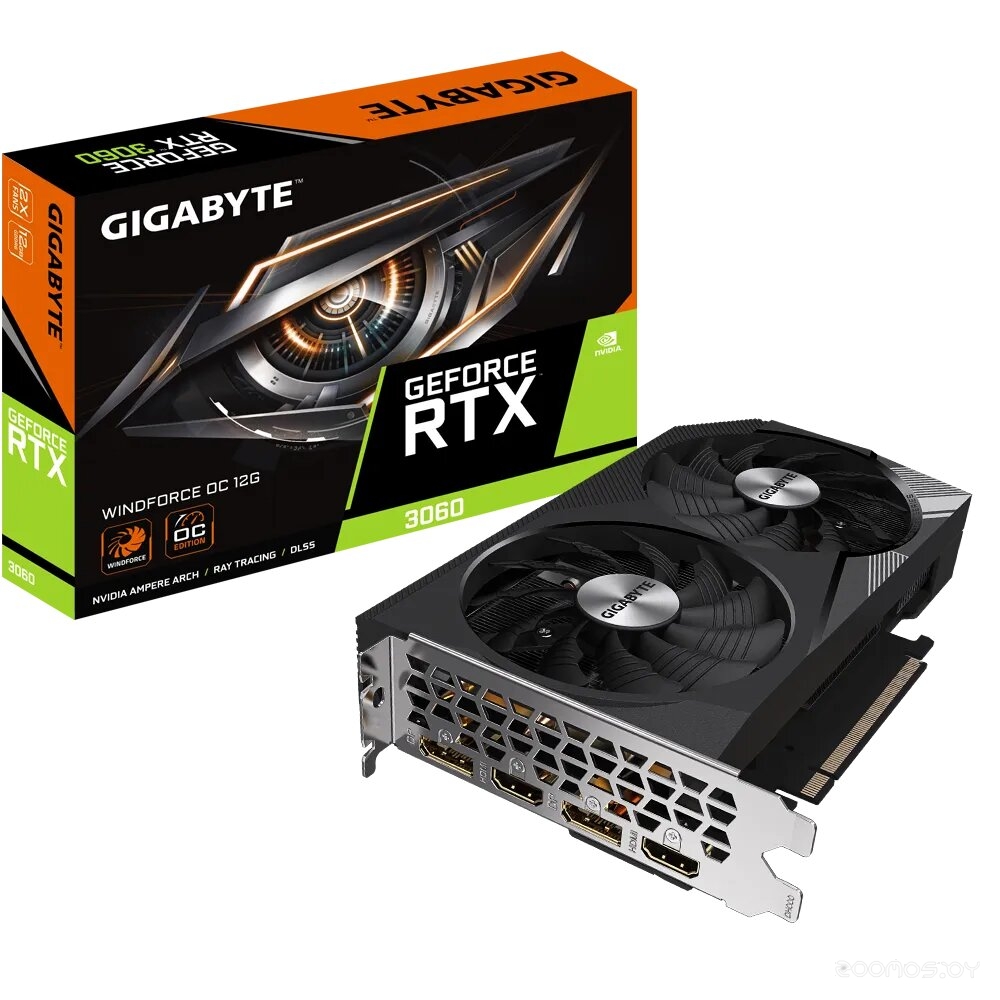 Видеокарта Gigabyte GV-N3060WF2OC-12GD REV2.0, фото 7