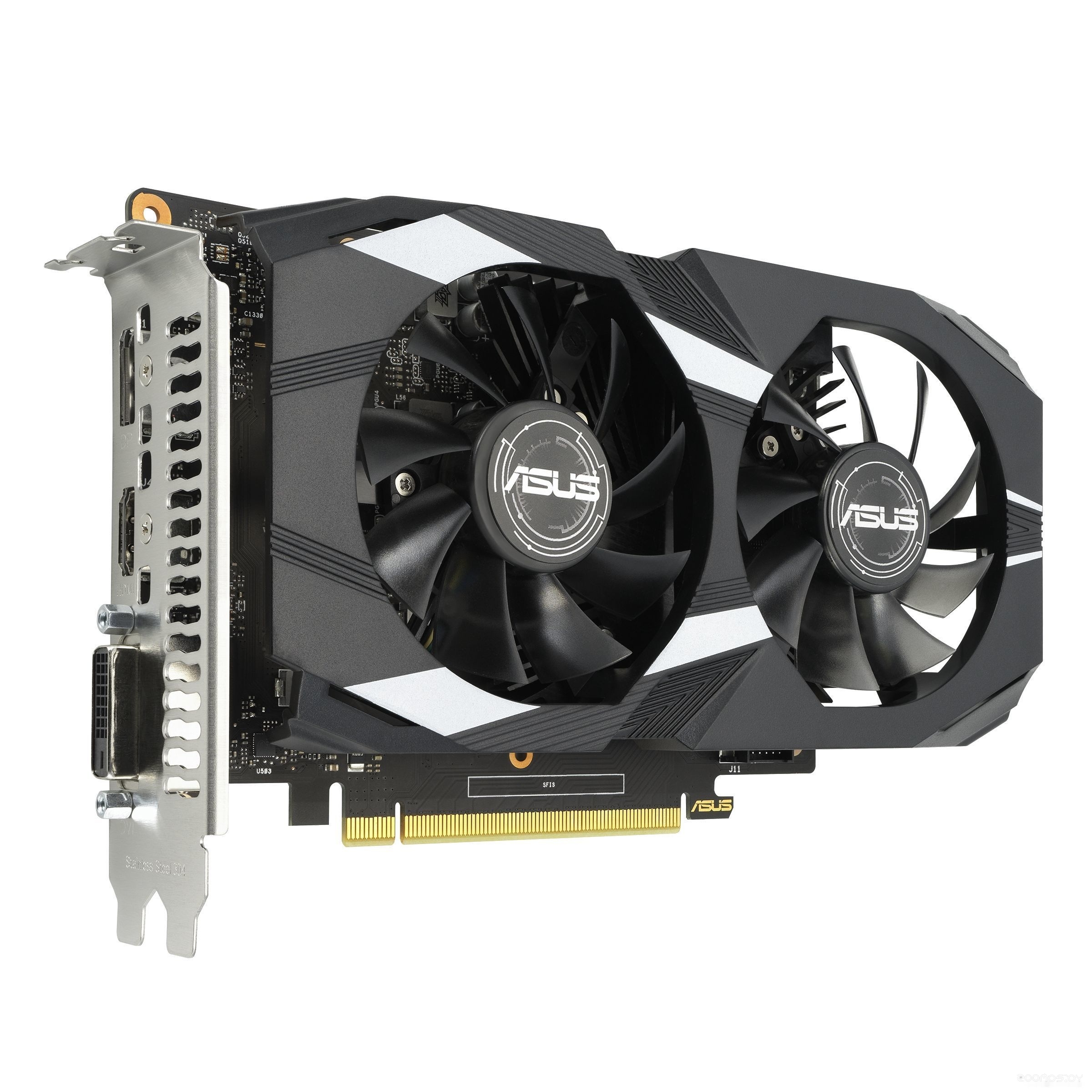 Видеокарта Asus Dual GeForce GTX 1650 V2 OC Edition 4GB GDDR6 DUAL-GTX1650-O4GD6-P-V2, фото 2
