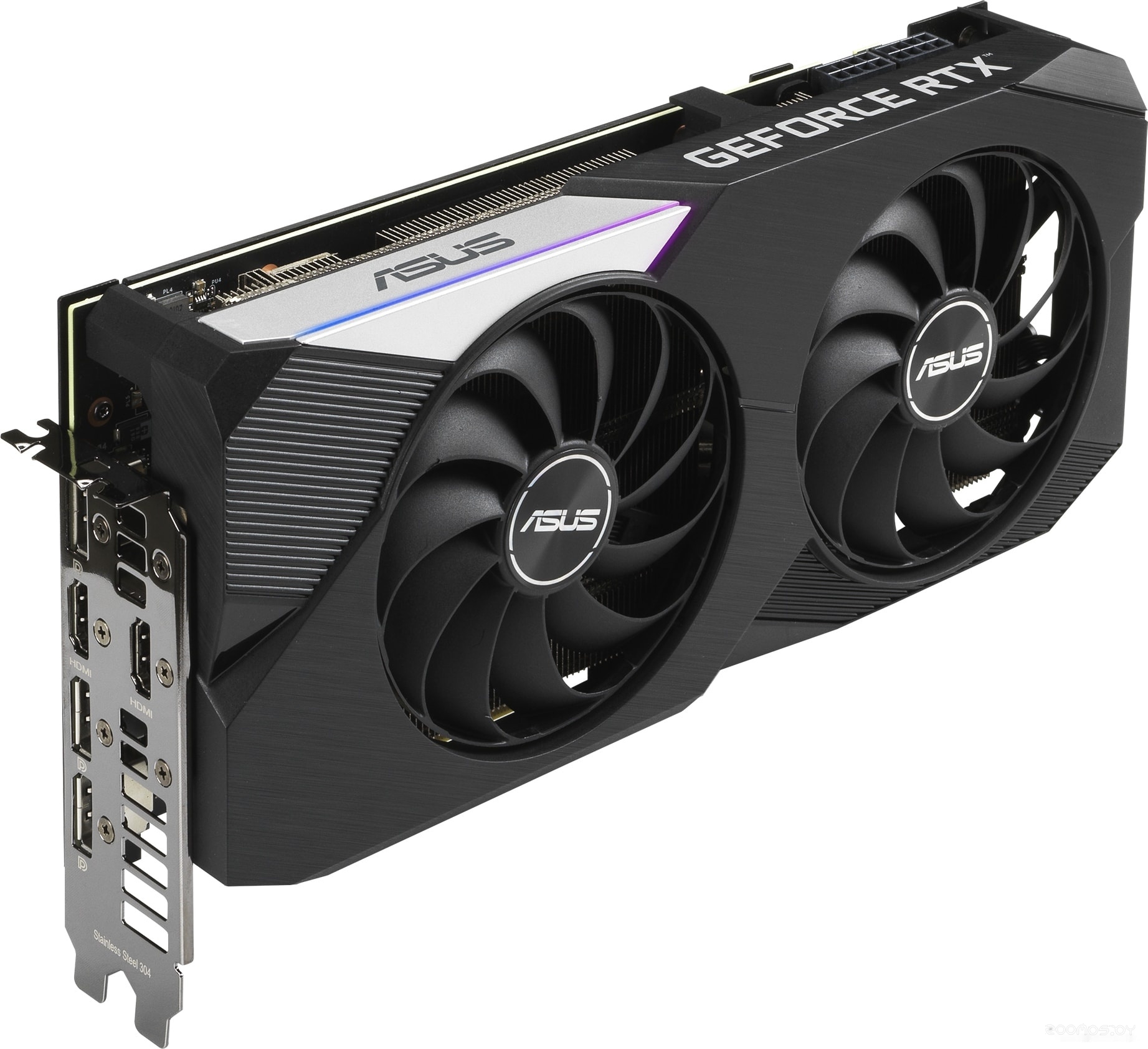 Видеокарта Asus Dual GeForce RTX 3070 V2 8GB GDDR6 DUAL-RTX3070-8G-V2, фото 6