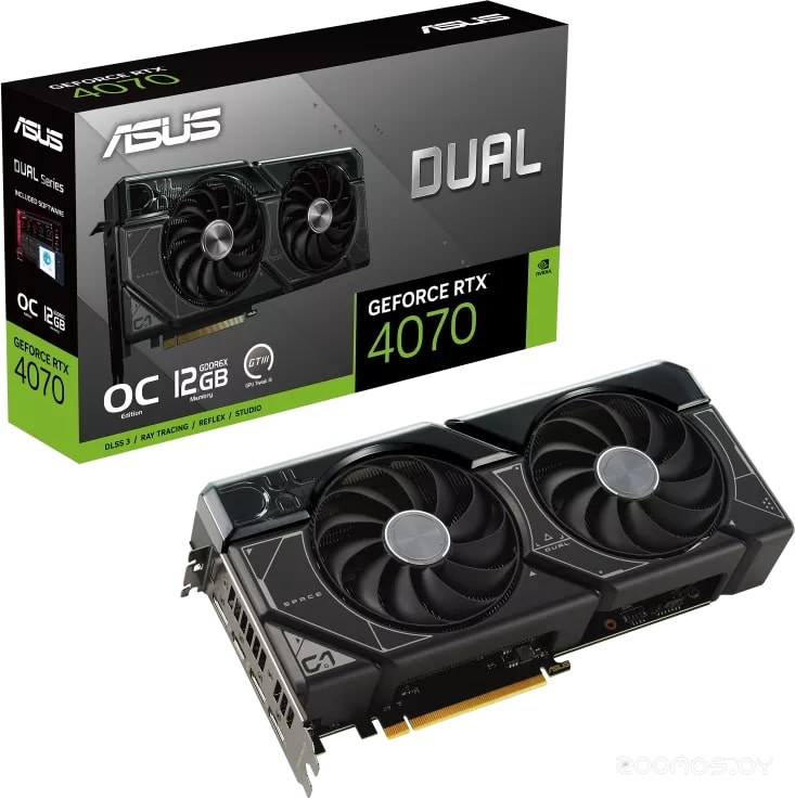 Видеокарта Asus Dual GeForce RTX 4070 OC Edition 12GB GDDR6X DUAL-RTX4070-O12G, фото 8