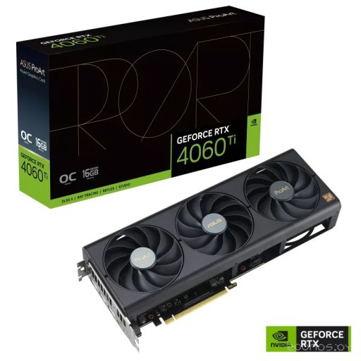 Видеокарта Asus PROART-RTX4060TI-O16G, фото 1