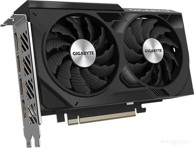 Видеокарта Gigabyte GeForce RTX 4060 Windforce OC 8G GV-N4060WF2OC-8GD, фото 1