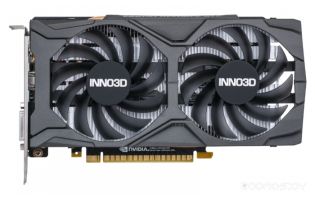 Видеокарта Inno3D GeForce GTX 1650 D6 Twin X2 OC V2 4Gb