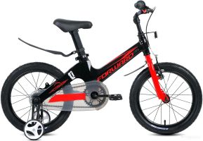 Детский велосипед Forward Cosmo 16 2022 (черный/красный)