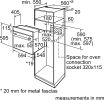 Электрический духовой шкаф Bosch Serie 2 HBF133BR0