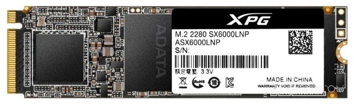 Твердотельный накопитель A-Data XPG SX6000 Lite 1TB, фото 1
